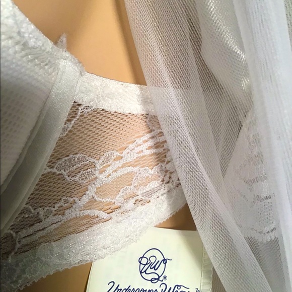 Vintage white undercover sheer robe Small - Picture 8 of 8